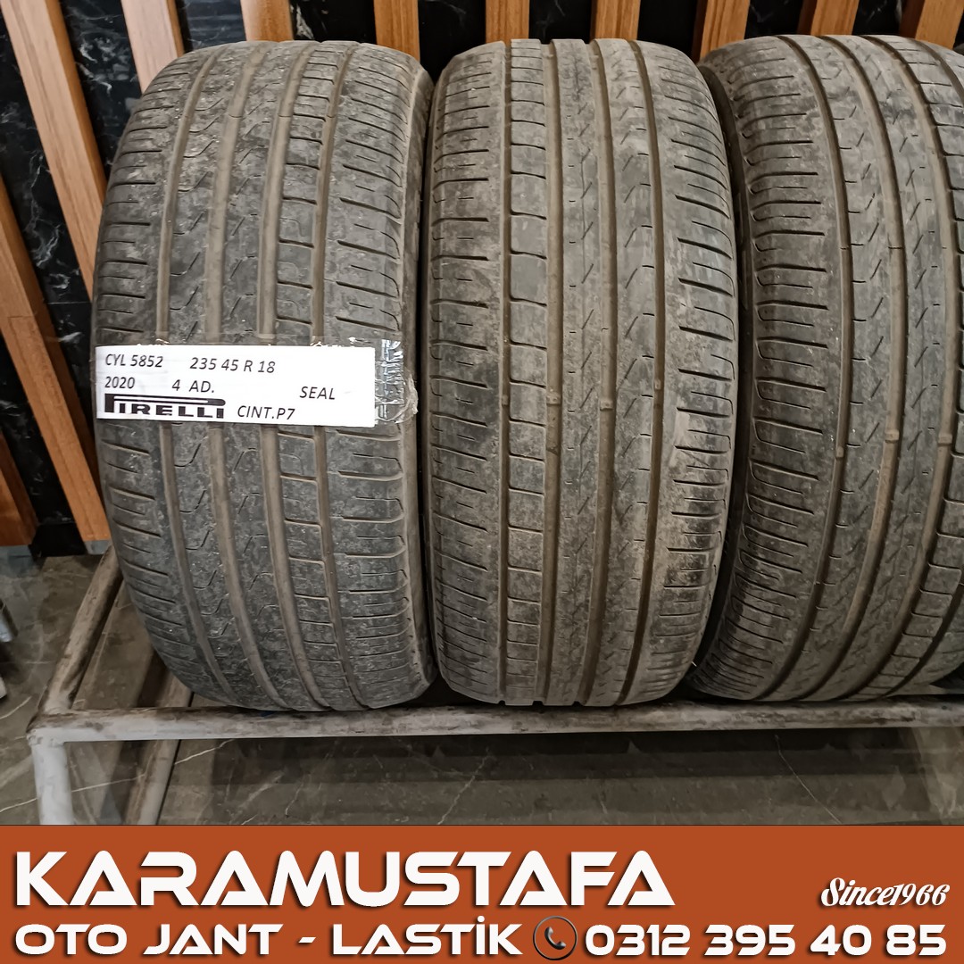 235 45 R 18 PIRELLI P7 CINTURATO 94W * 2020 * 4 ADET * CYL5852
