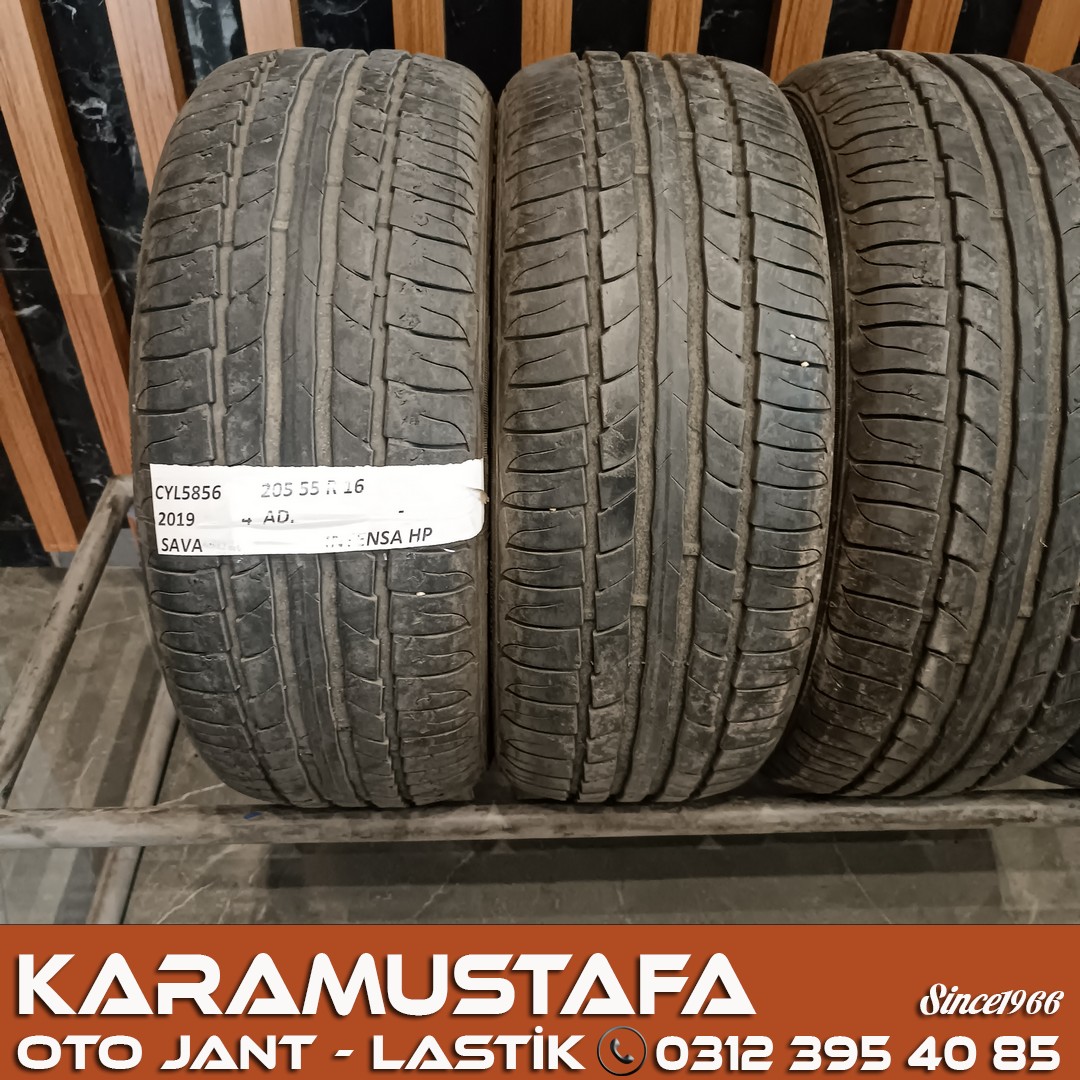 205 55 R 16 SAVA INTENSA HP 91V * 2019 *  4 ADET * CYL5856