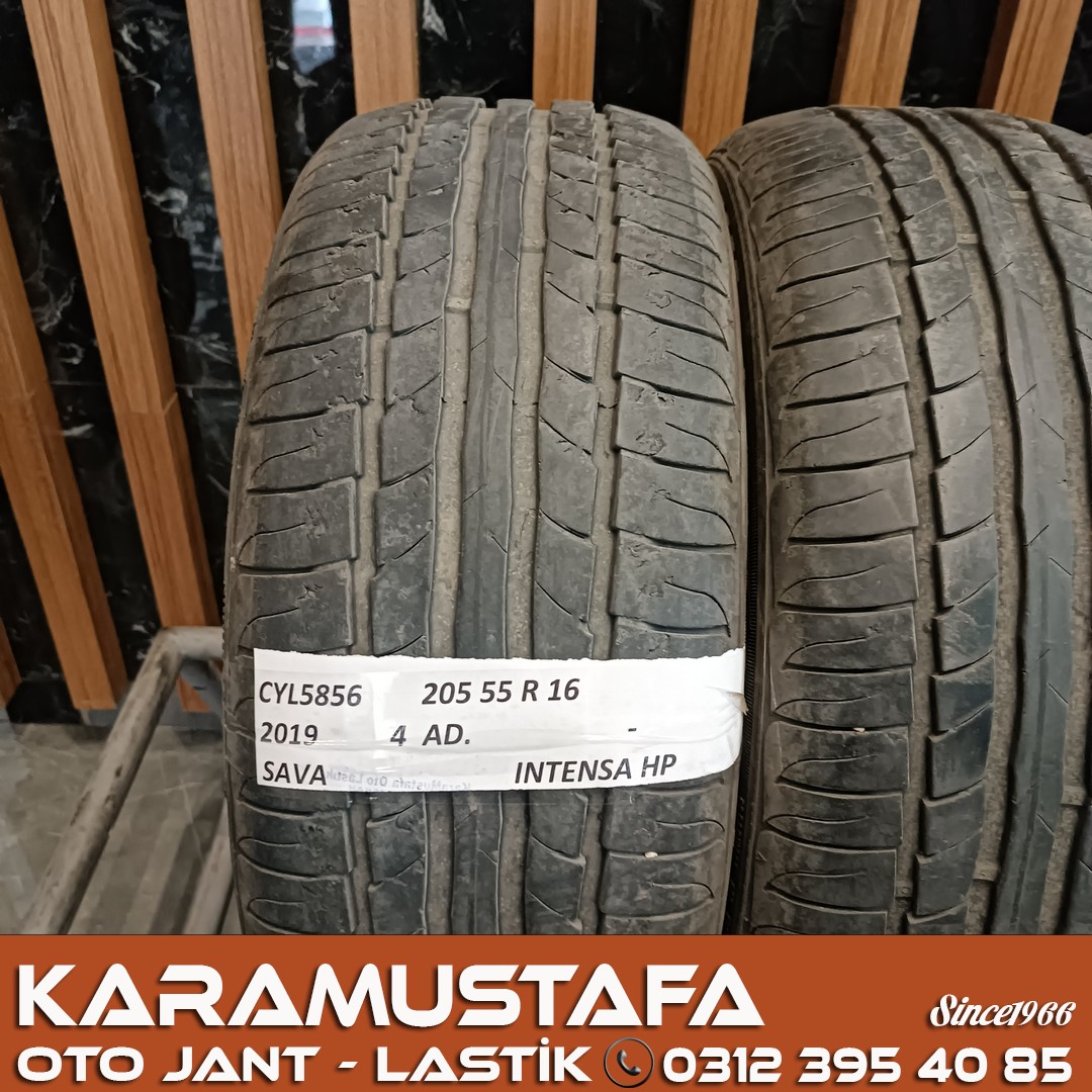 205 55 R 16 SAVA INTENSA HP 91V * 2019 *  4 ADET * CYL5856