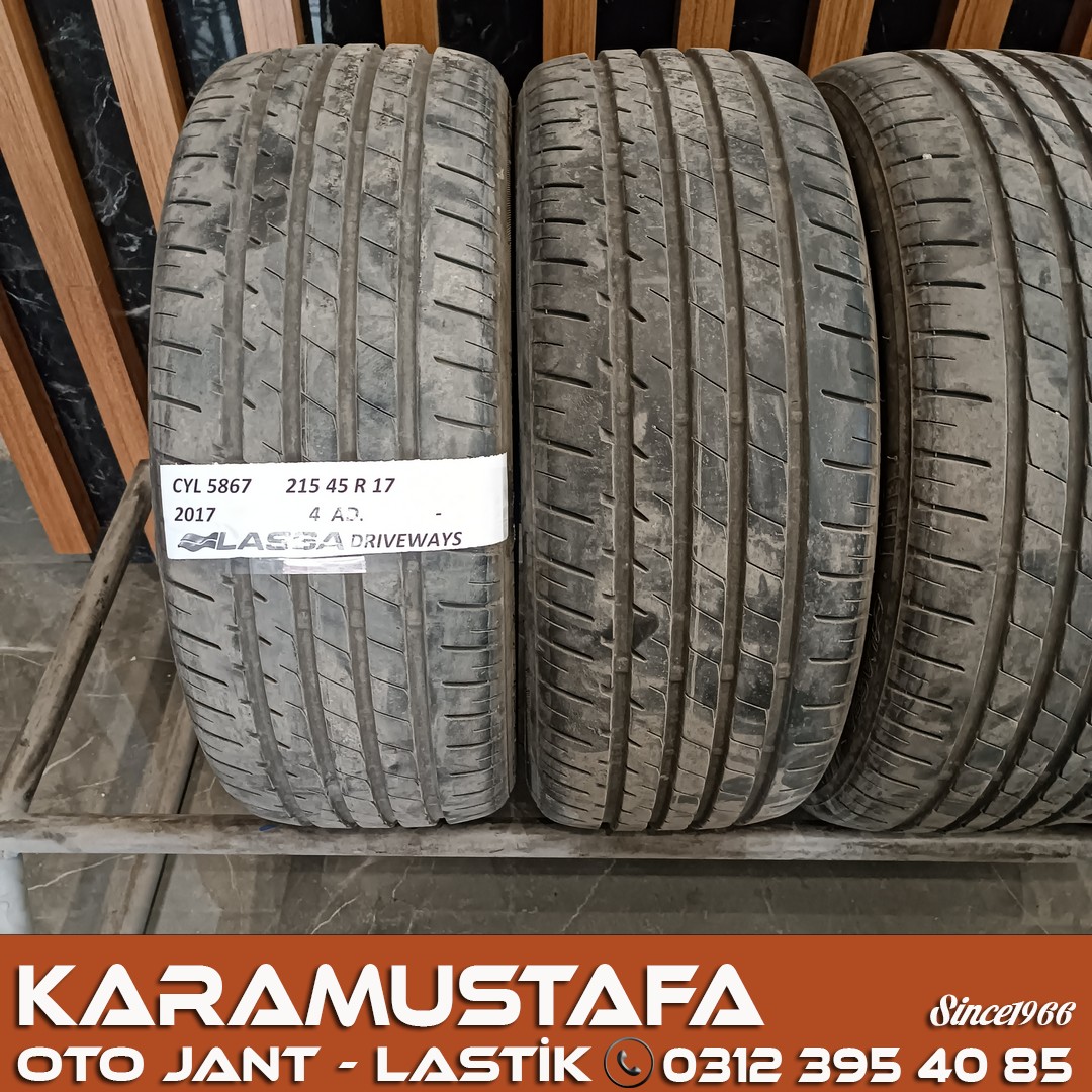 215 45 R 17 LASSA DRIVEWAYS 91W * 2017 * 4 ADET * CYL5867
