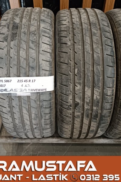 215 45 R 17 LASSA DRIVEWAYS 91W * 2017 * 4 ADET * CYL5867 **