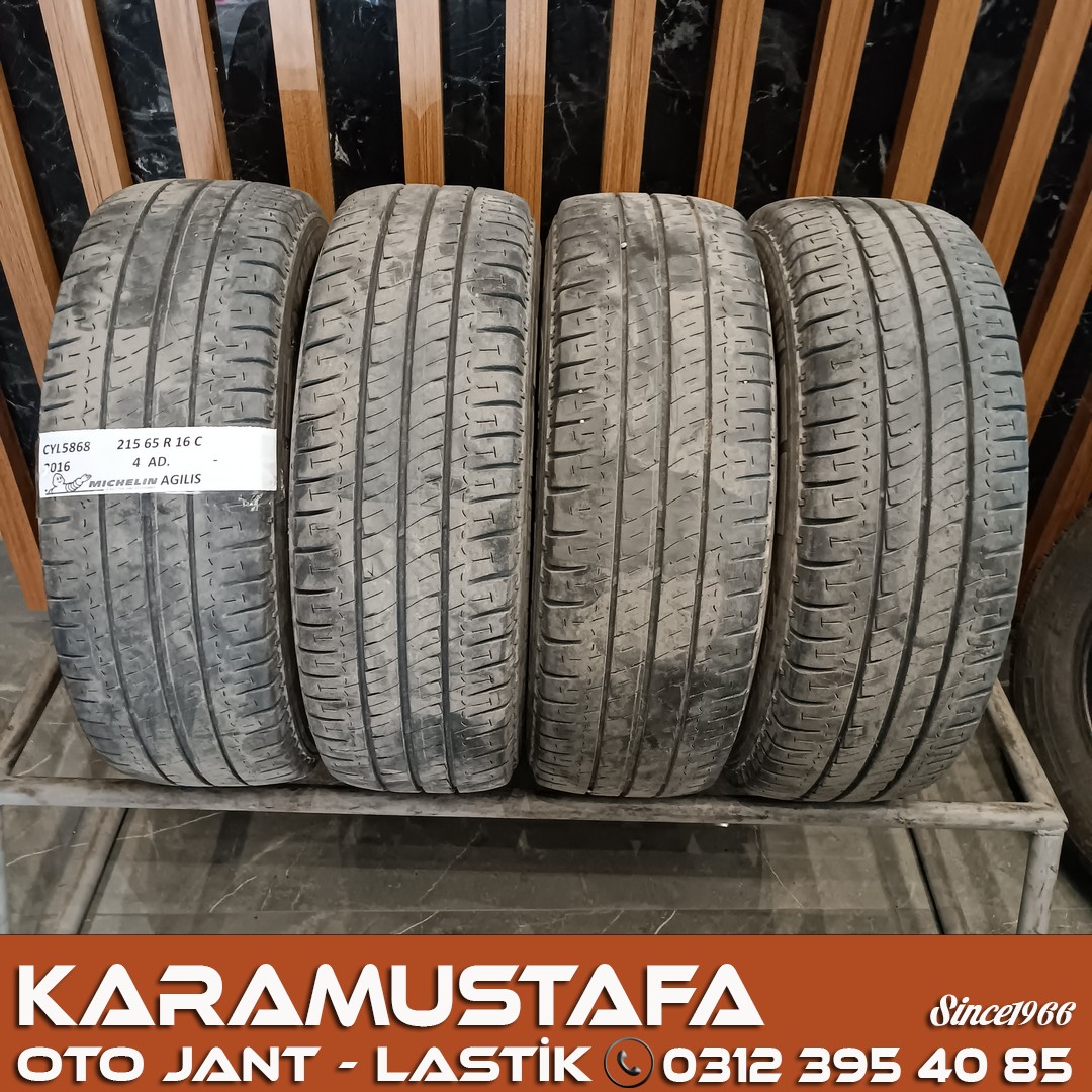 235 65 R 16 C MICHELIN AGILIS 107T * 2016 * 4 ADET * CYL5868