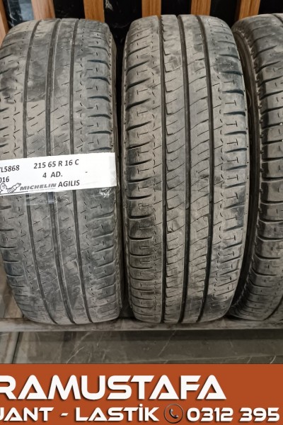 235 65 R 16 C MICHELIN AGILIS 107T * 2016 * 4 ADET * CYL5868 **
