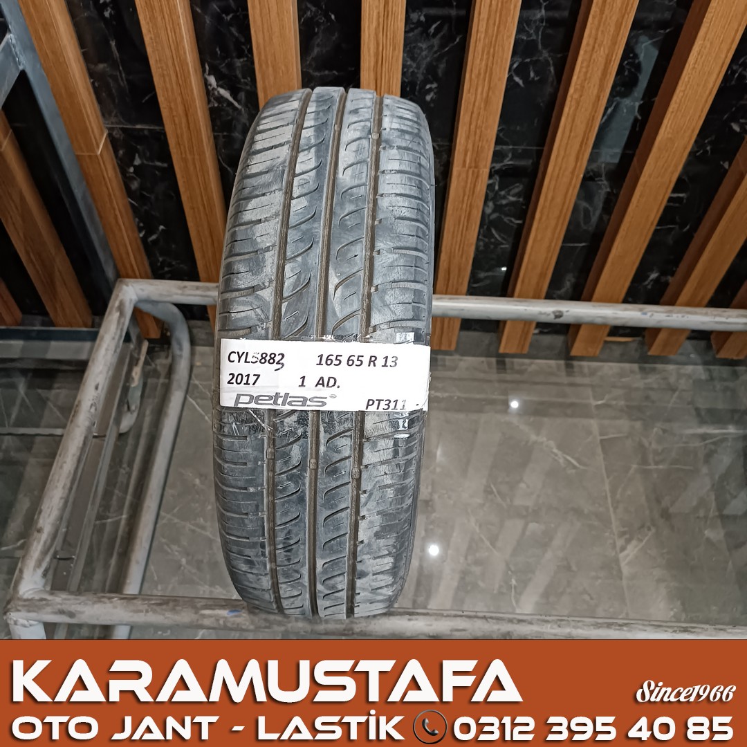 165 65 R 13 PETLAS PT311 77T * 2012 * 1 ADET * CYL5883