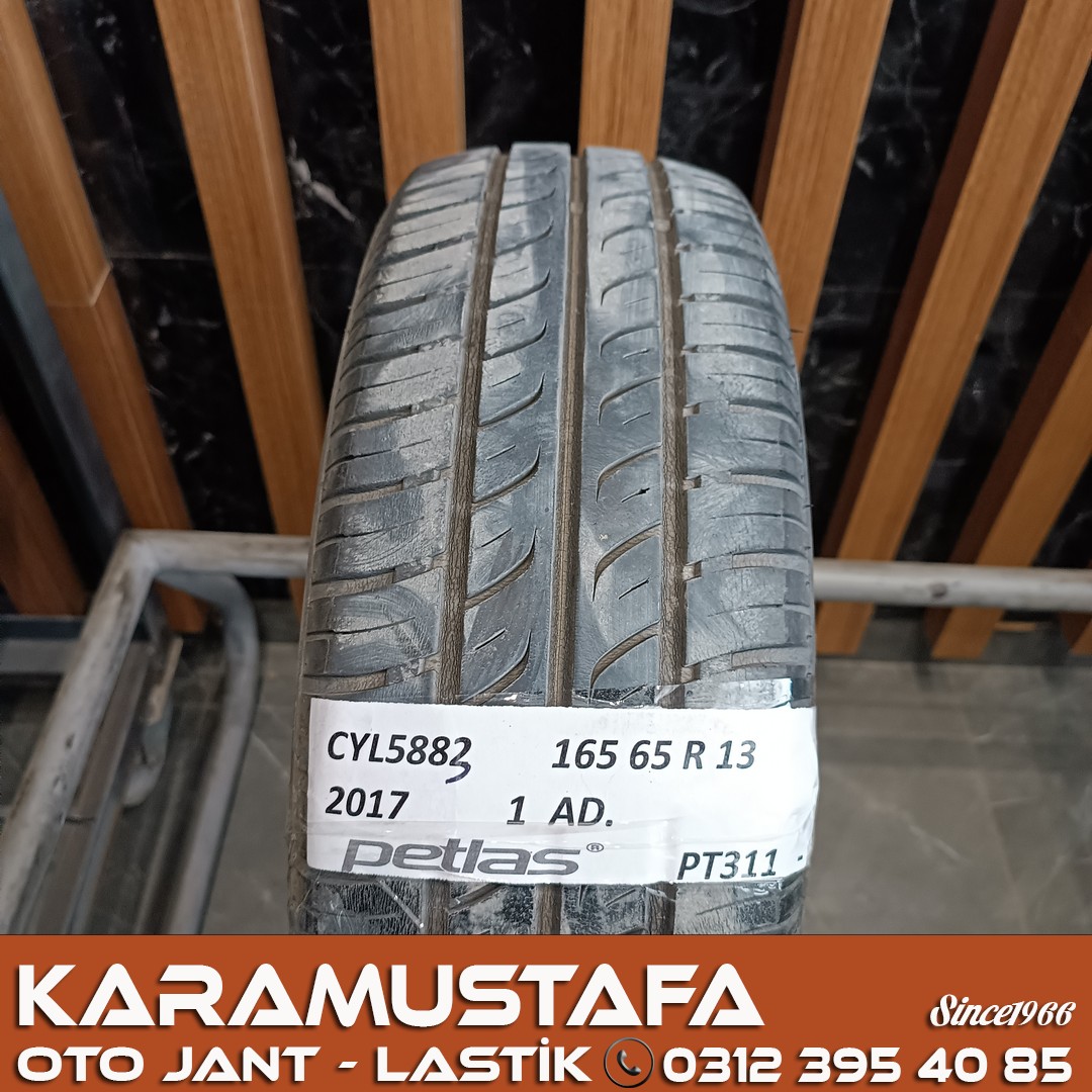 165 65 R 13 PETLAS PT311 77T * 2012 * 1 ADET * CYL5883