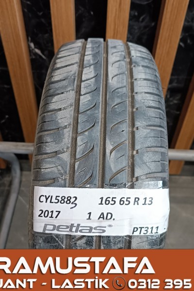 165 65 R 13 PETLAS PT311 77T * 2012 * 1 ADET * CYL5883 **