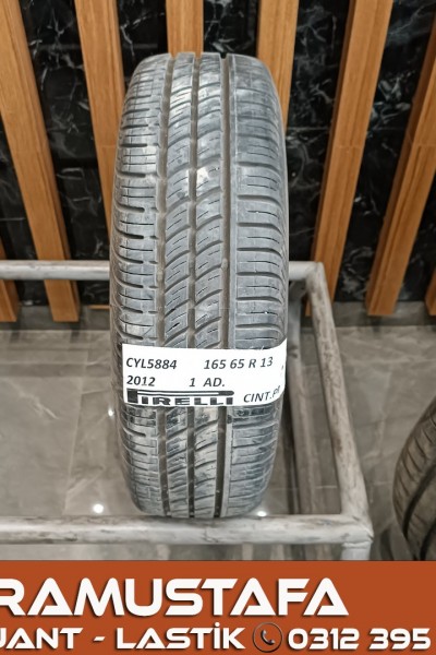 165 65 R 13 PIRELLI  CP4 77T * 2012 * 1 ADET * CYL5884 **