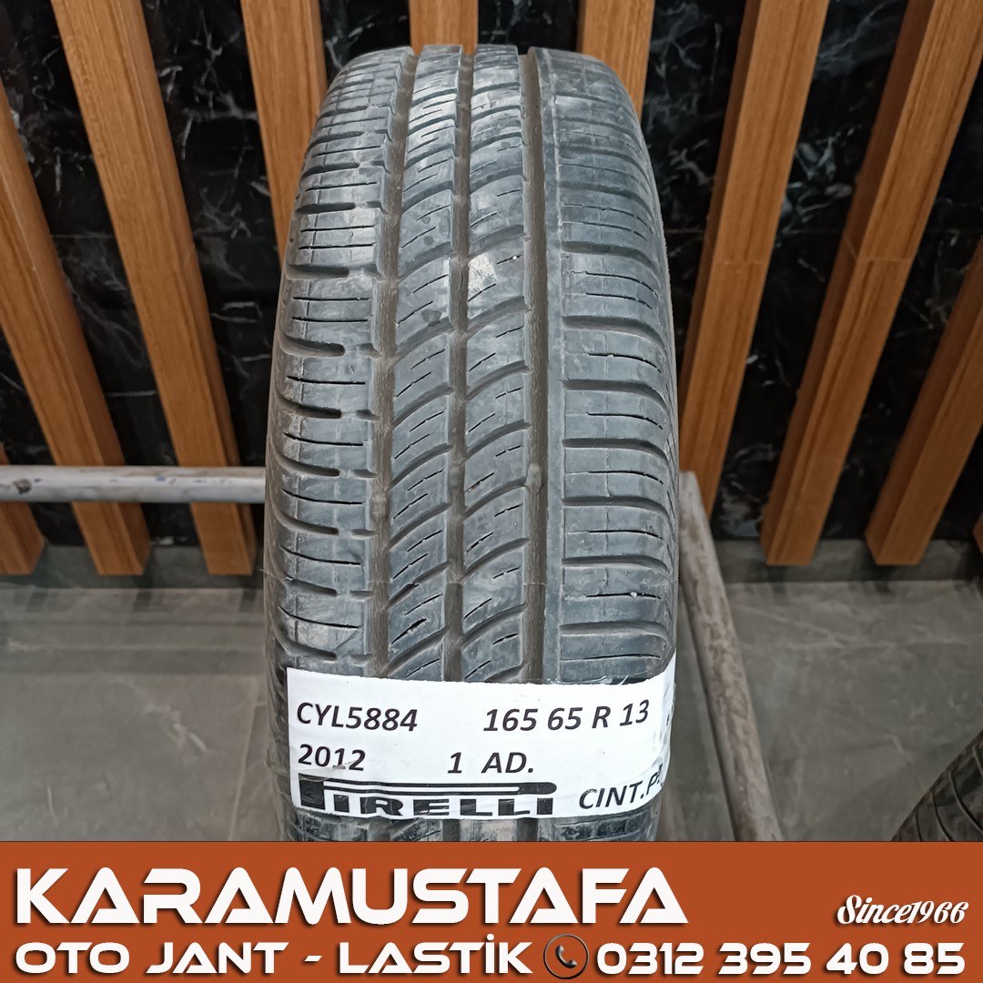 165 65 R 13 PIRELLI  CP4 77T * 2012 * 1 ADET * CYL5884