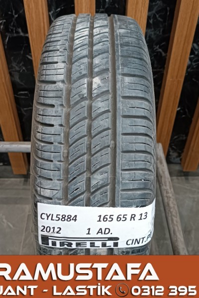 165 65 R 13 PIRELLI  CP4 77T * 2012 * 1 ADET * CYL5884 **