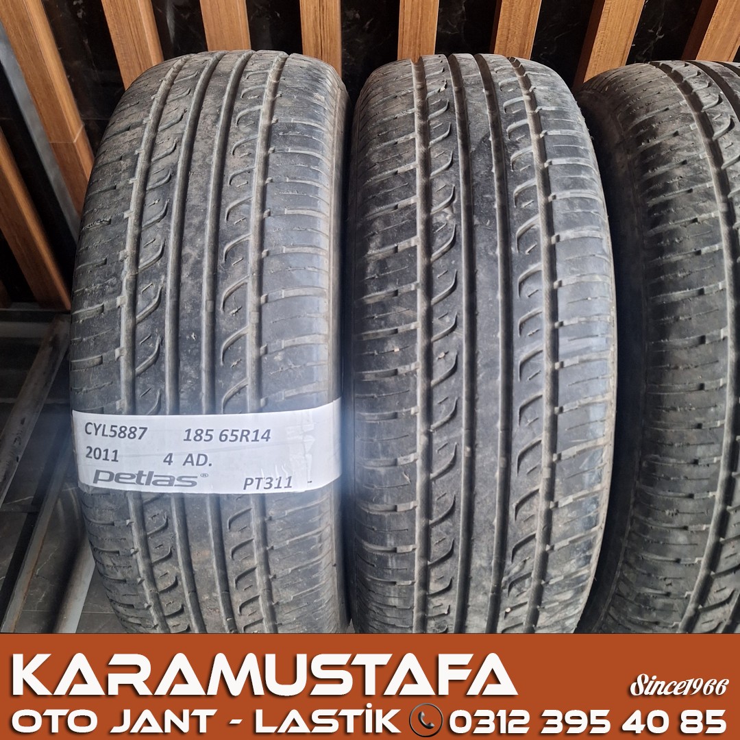 185 65 R 14 PETLAS PT311 86T * 2020 * 4 ADET * CYL5887