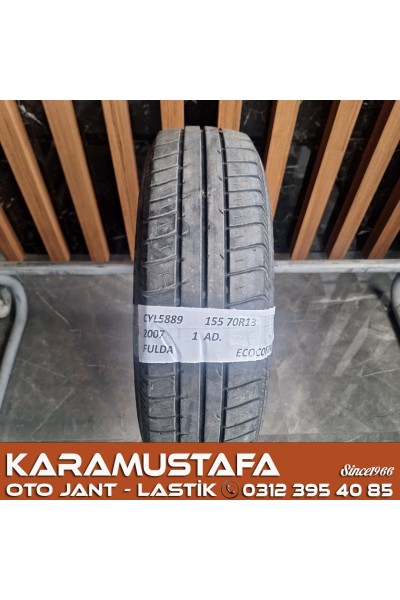 155 70 R 13 FULDA ECO CONTROL 75T * 2007 * 1 ADET * CYL5889 **