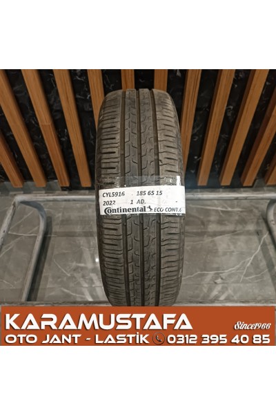 185 65 R 15 CONTINENTAL EC6 88T * 2022 * 1 ADET * CYL5916 **