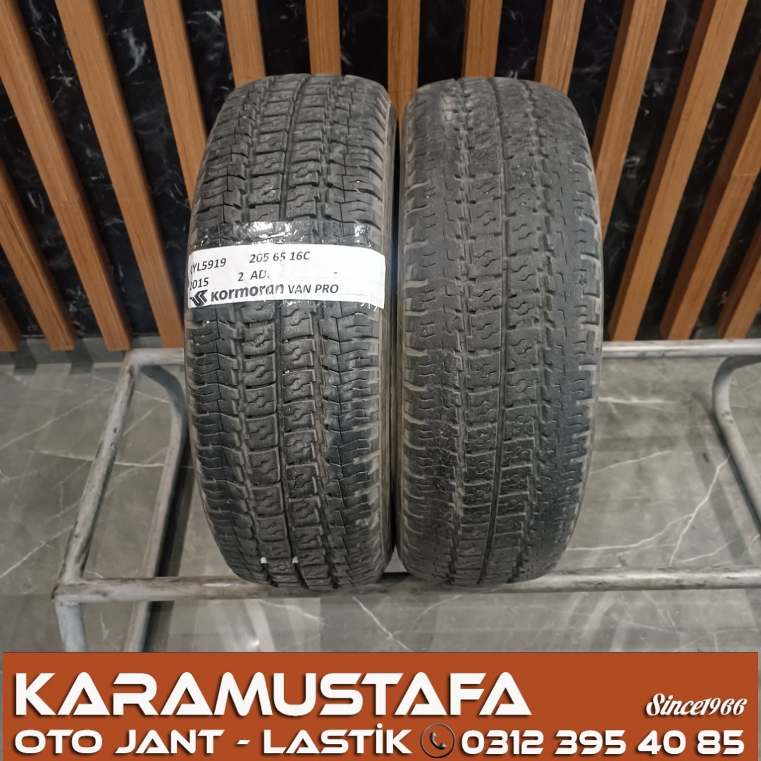 205 65 R 16 KORMORAN VANPRO * 2015 * 2 ADET * CYL5919