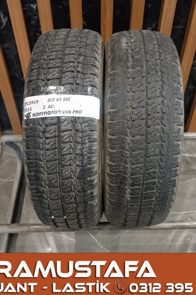 205 65 R 16 KORMORAN VANPRO * 2015 * 2 ADET * CYL5919 **