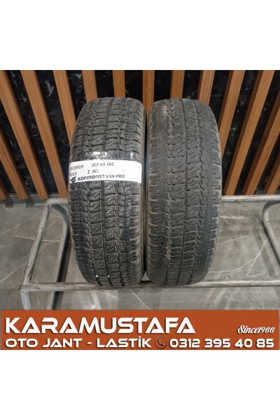 205 65 R 16 KORMORAN VANPRO * 2015 * 2 ADET * CYL5919 **