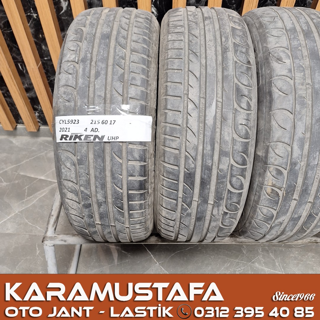215 60 R 17 RIKEN UHP 96H * 2021 * 4 ADET * CYL5923