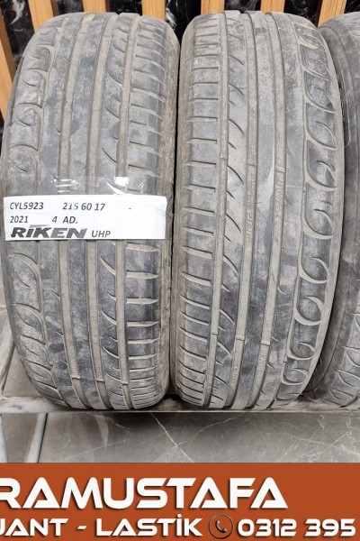 215 60 R 17 RIKEN UHP 96H * 2021 * 4 ADET * CYL5923 **