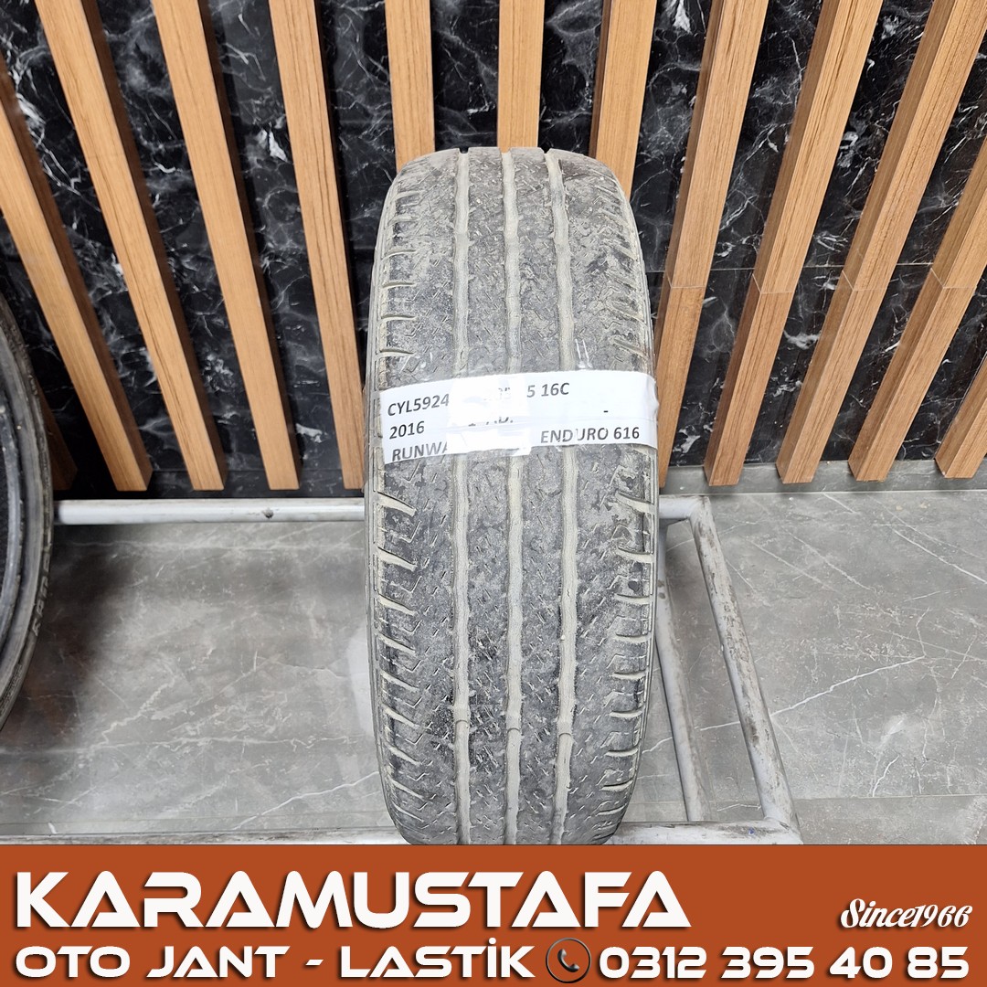 205 65 R 16C RUNWAY ENDURO 616 107/105T * 2016 * 1 ADET * CYL5924