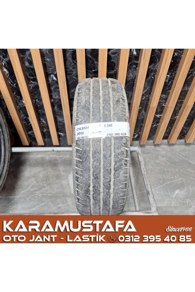 205 65 R 16C RUNWAY ENDURO 616 107/105T * 2016 * 1 ADET * CYL5924 **