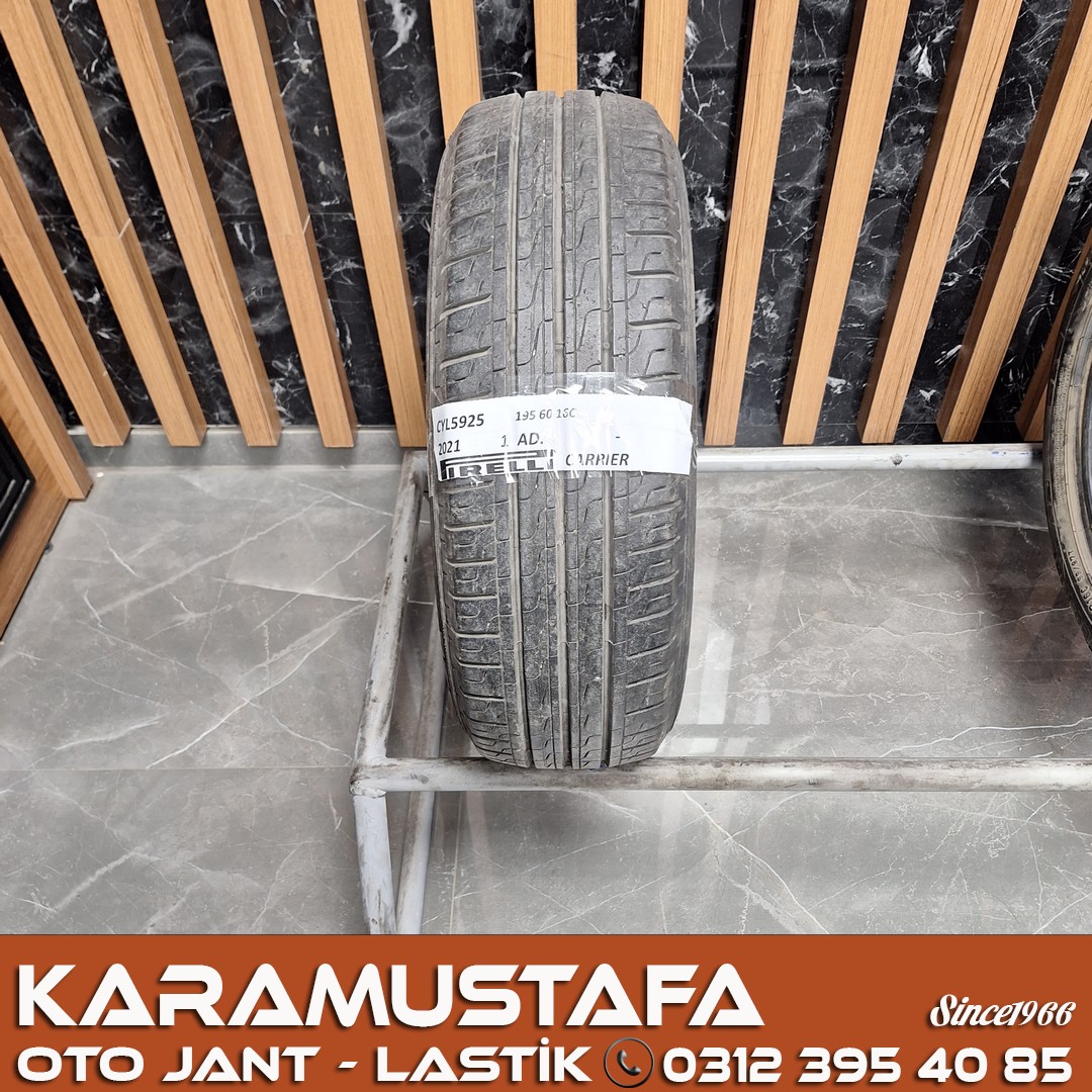 195 60 R 16C PIRELLI CARRIER 99/97T * 2021 * 1 ADET * CYL5925