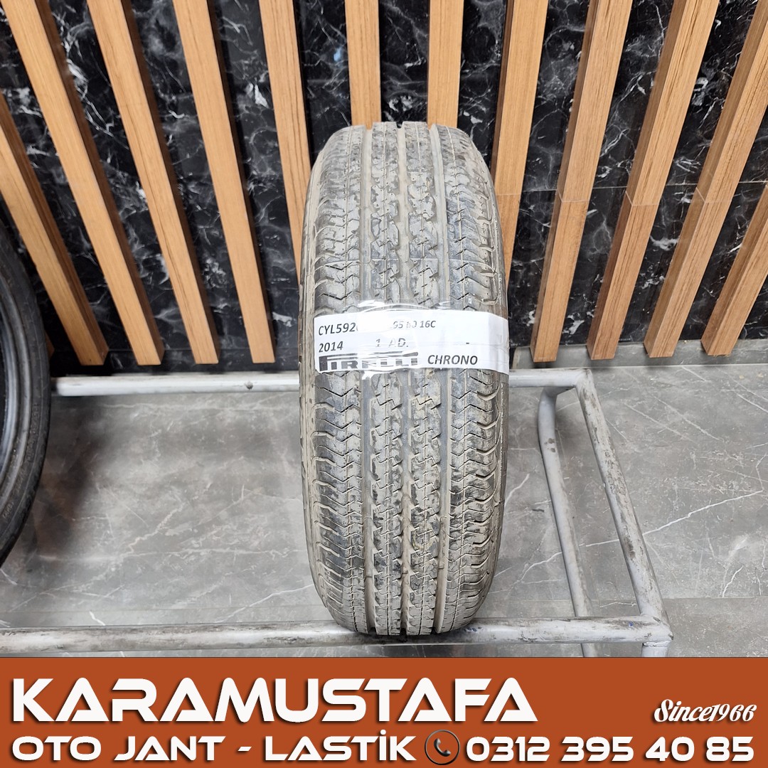 195 60 R 16C PIRELLI CHROO 99/97T * 2014 * 1 ADET * CYL5926