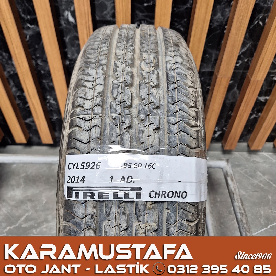 195 60 R 16C PIRELLI CHROO 99/97T * 2014 * 1 ADET * CYL5926