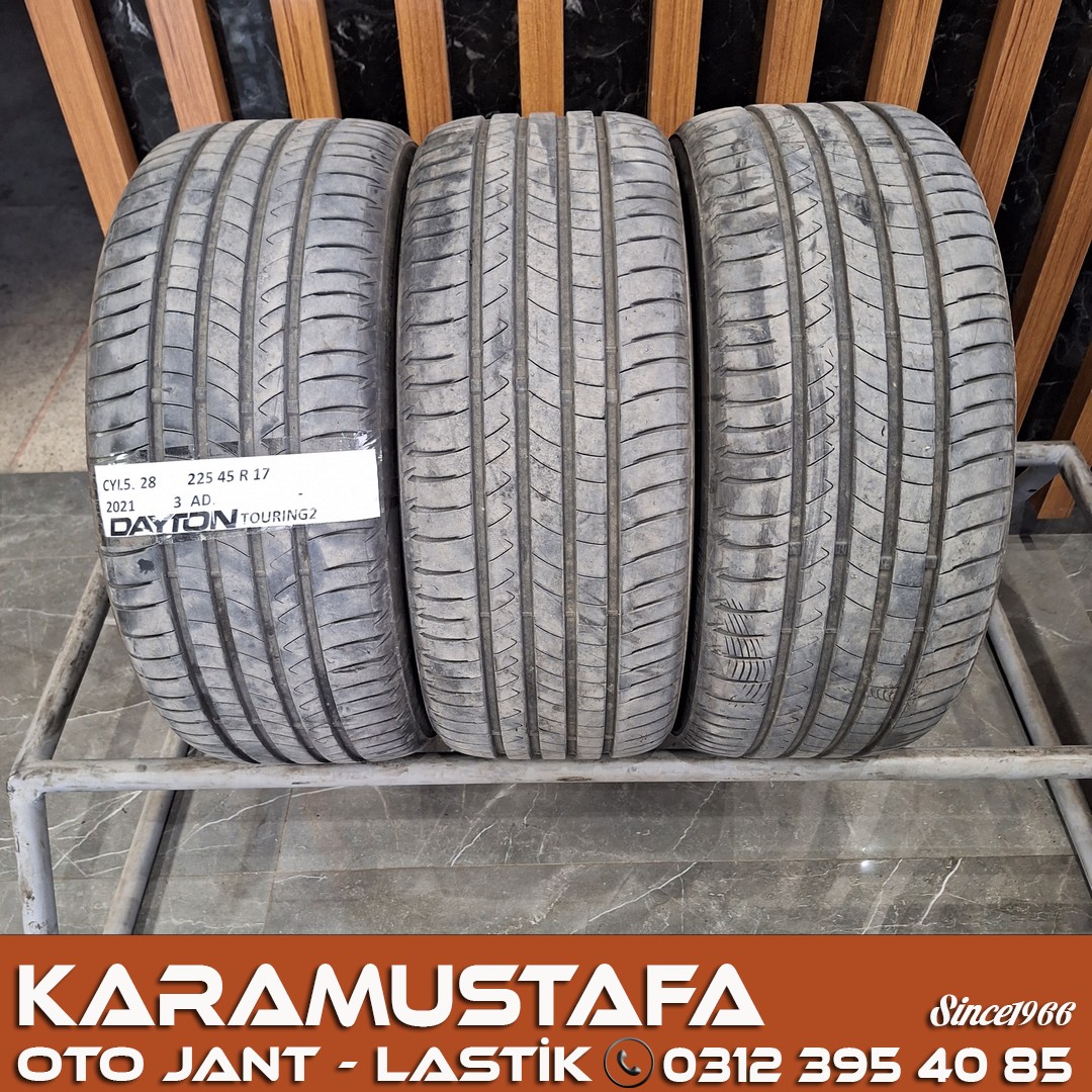 225 45 R 17 DAYTON TOURING 2 91W * 2021 * 3 ADET * CYL5928