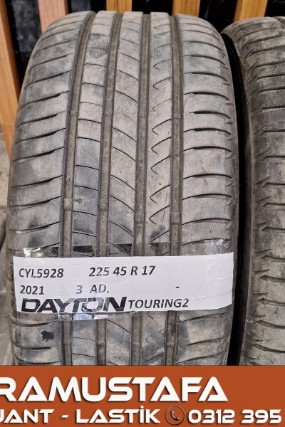 225 45 R 17 DAYTON TOURING 2 91W * 2021 * 3 ADET * CYL5928