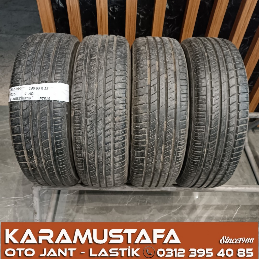 195 65 R 15 PETLAS PT515 88T * 2015 * 4 ADET * CYL5930