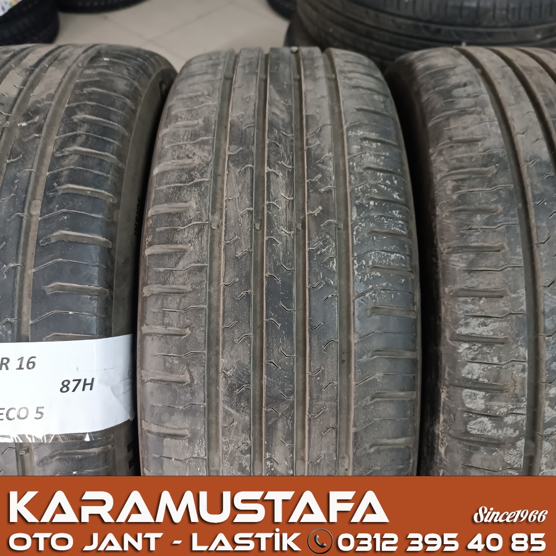 195 55 R 16 CONTINENTAL CEC5 87H * 2017 * 4 ADET * CYL5945