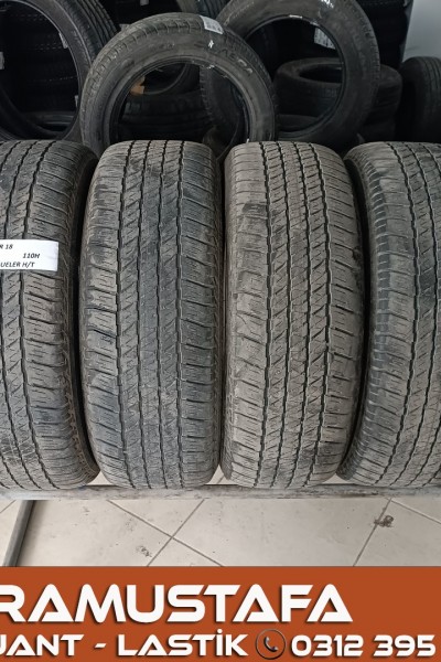 265 60 R 18 BRIDGESTONE DUELER H/T 110H * 2022 * 4 ADET * CYL5947