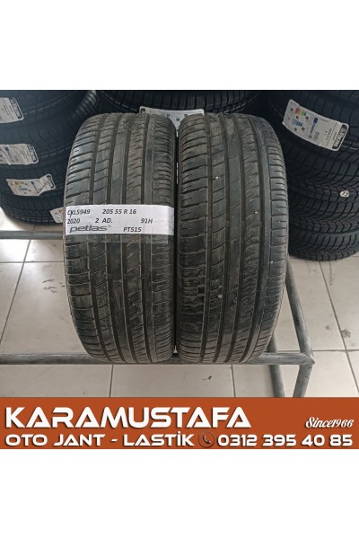 205 55 R 16 PETLAS PT515 91H * 2020 * 2 ADET * CYL5949 **