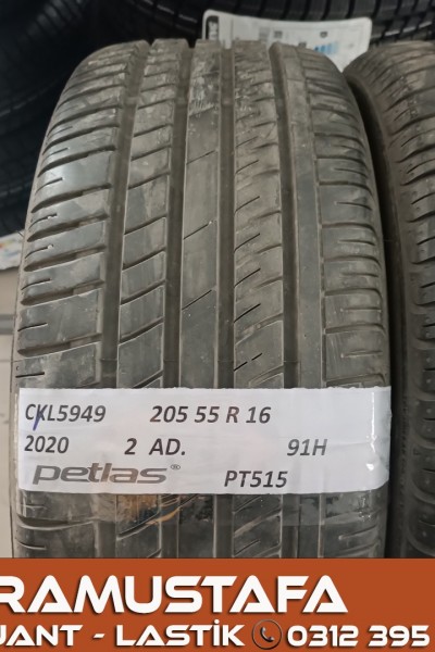 205 55 R 16 PETLAS PT515 91H * 2020 * 2 ADET * CYL5949 **