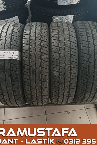 195 75 R 16 PETLAS PT825 107R * 2019 * 4 ADET * CYL5952 **