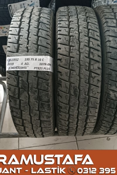 195 75 R 16 PETLAS PT825 107R * 2019 * 4 ADET * CYL5952 **