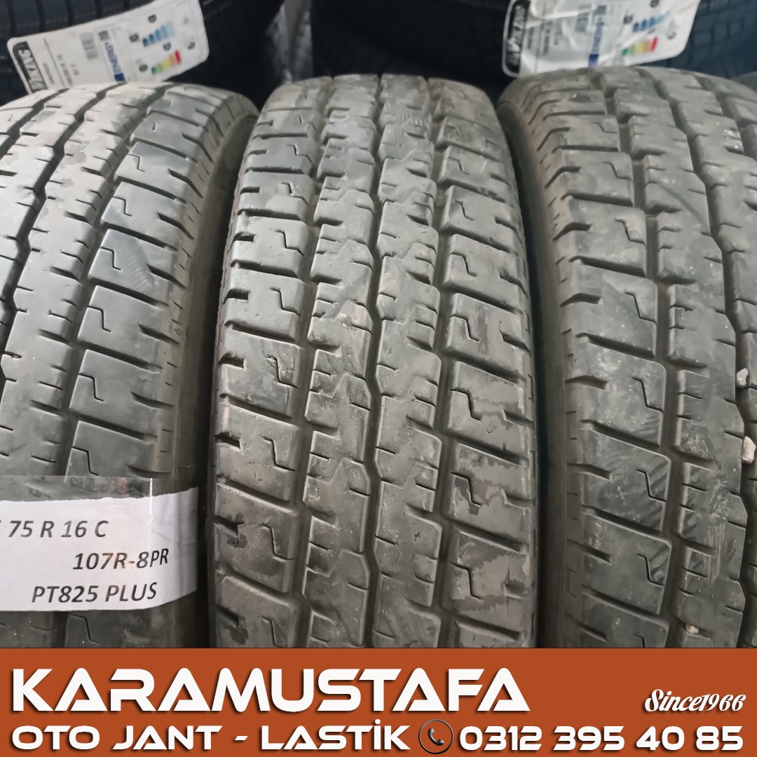 195 75 R 16 PETLAS PT825 107R * 2019 * 4 ADET * CYL5952