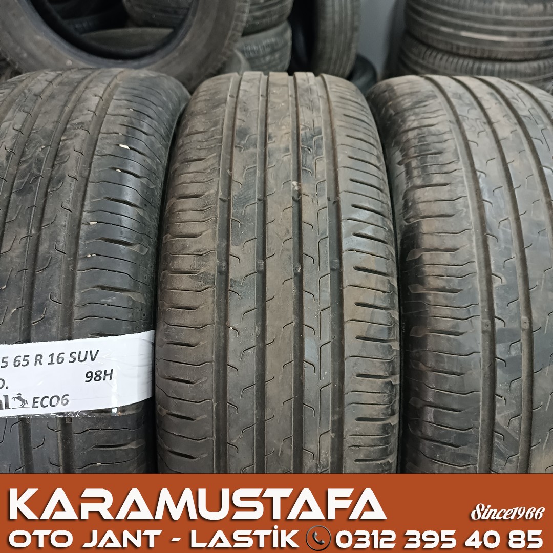 215 65 R 16 CONTINENTAL ECO6 98H * 2021 * 4 ADET * CYL5954