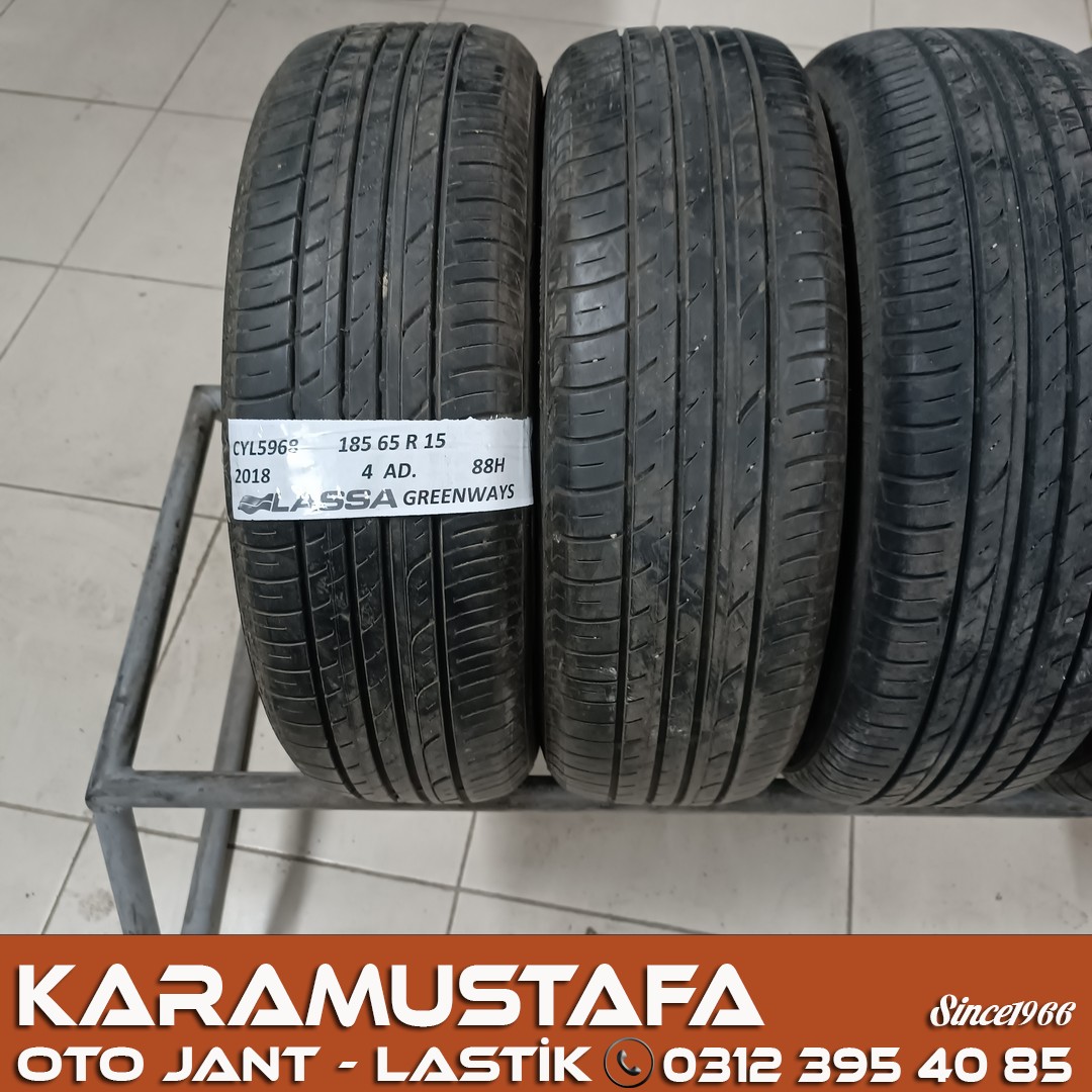 185 65 R 15 LASSA GREENWAYS 88H * 2018 * 4 ADET * CYL5968