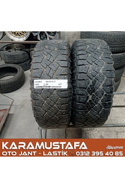 265 65 R 17 GOODYEAR WRANGLER A/T 112Q * 2020 * 2 ADET * CYL5972