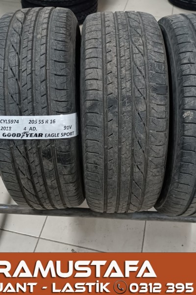 205 55 R 16 GOODYEAR EAGLESPORT 91V * 2018 * 4 ADET * CYL5974 **
