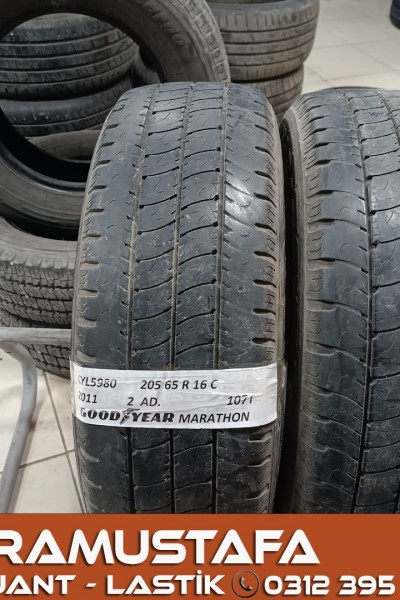 205 65 R 16 GOODYEAR MARATHON 107T * 2011 * 2 ADET * CYL5980 **