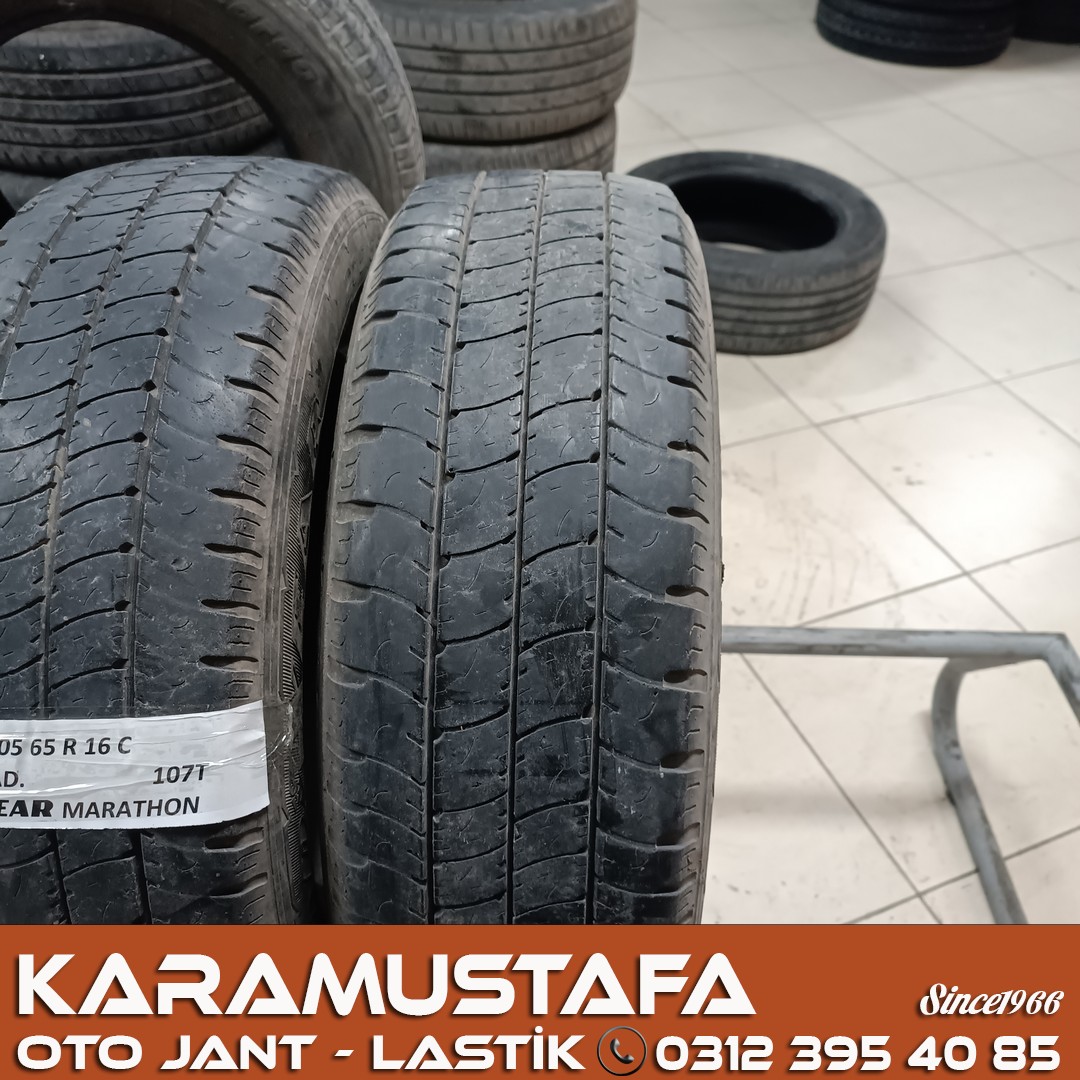 205 65 R 16 GOODYEAR MARATHON 107T * 2011 * 2 ADET * CYL5980