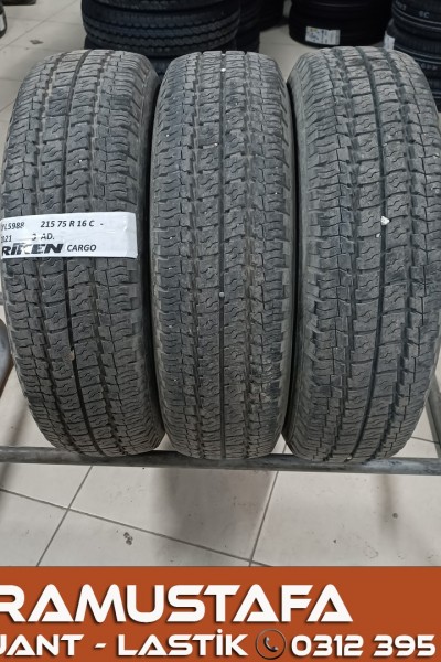 215 75 R 16 RIKEN CARGO 113R * 2021 * 3 ADET * CYL5988 **