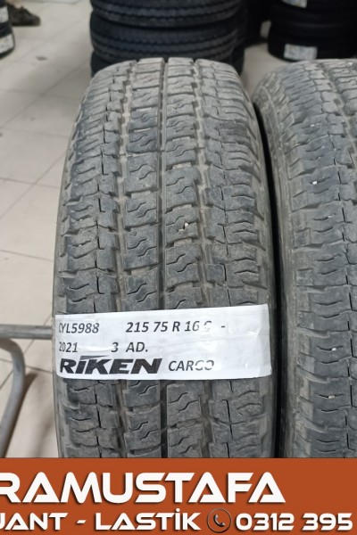 215 75 R 16 RIKEN CARGO 113R * 2021 * 3 ADET * CYL5988 **
