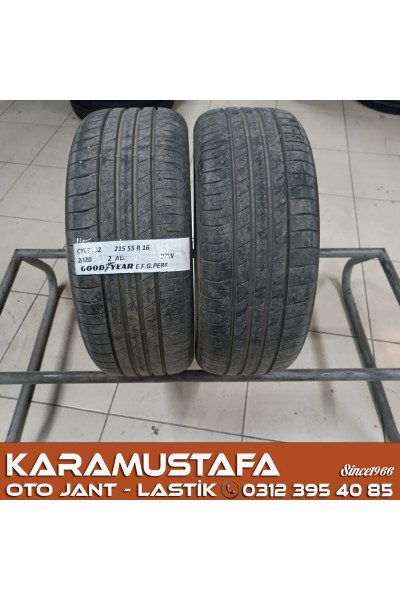 215 55 R 16 GOODYEAR EFGP 97W * 2020 * 2 ADET * CYL5992 **