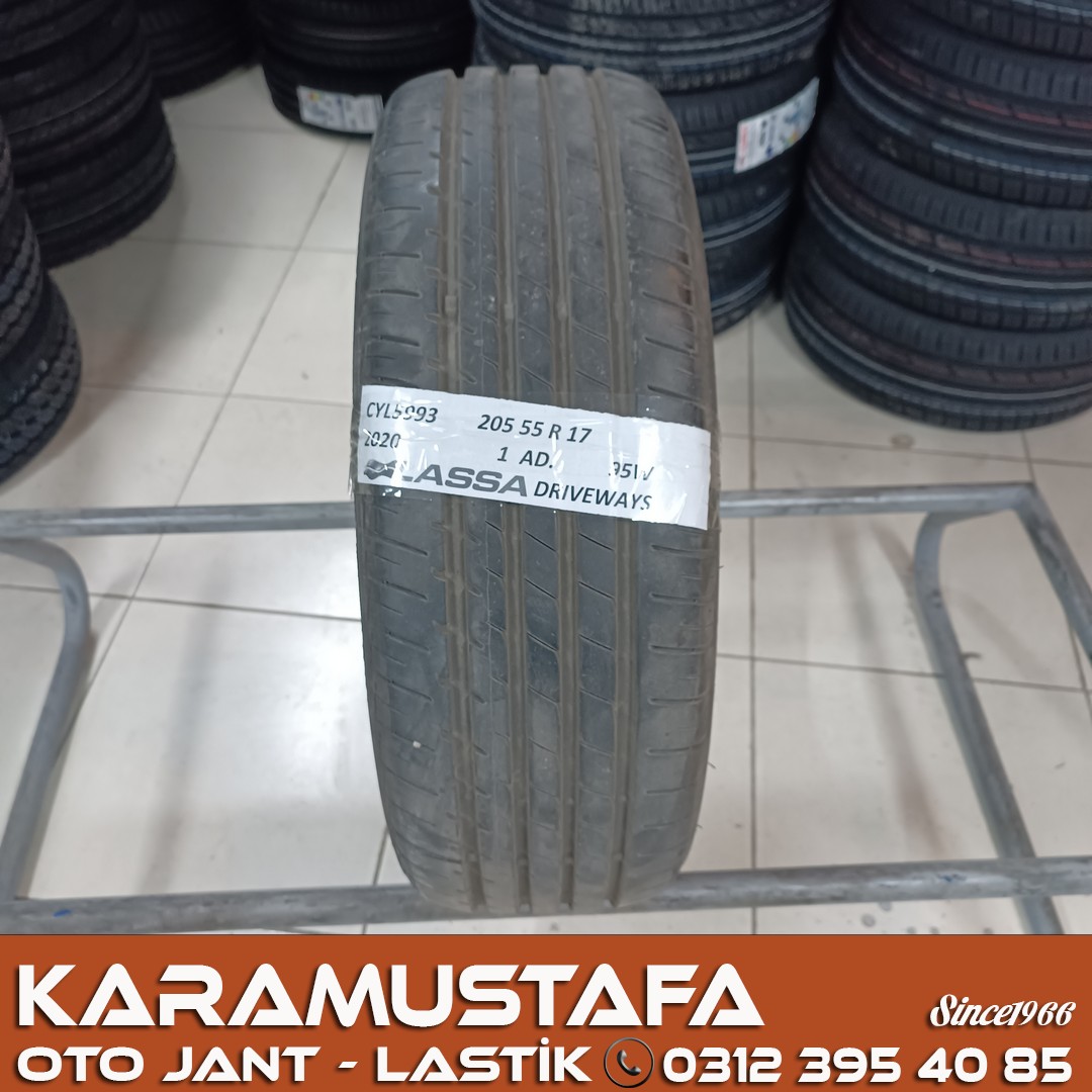 205 55 R 17 LASSA DRIVEWAYS 95W * 2020 * 1 ADET * CYL5993