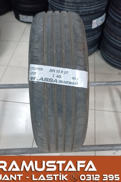 205 55 R 17 LASSA DRIVEWAYS 95W * 2020 * 1 ADET * CYL5993