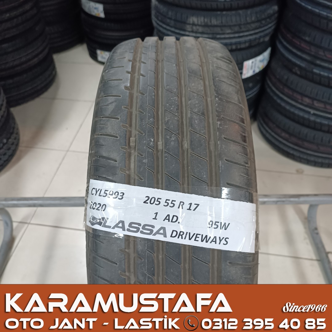 205 55 R 17 LASSA DRIVEWAYS 95W * 2020 * 1 ADET * CYL5993