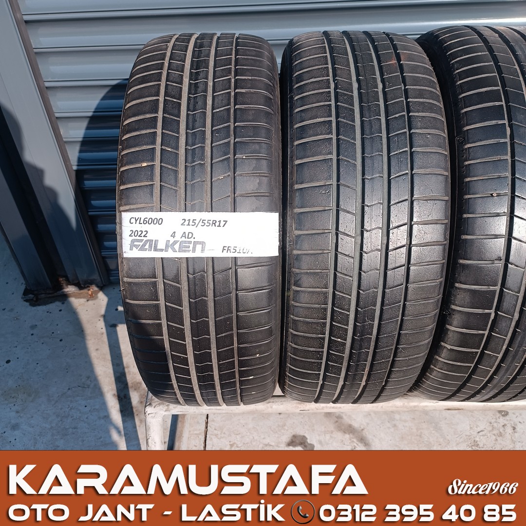 215 55 R 17 FALKEN FR510A 94V * 2022 * 4 ADET * CYL6000