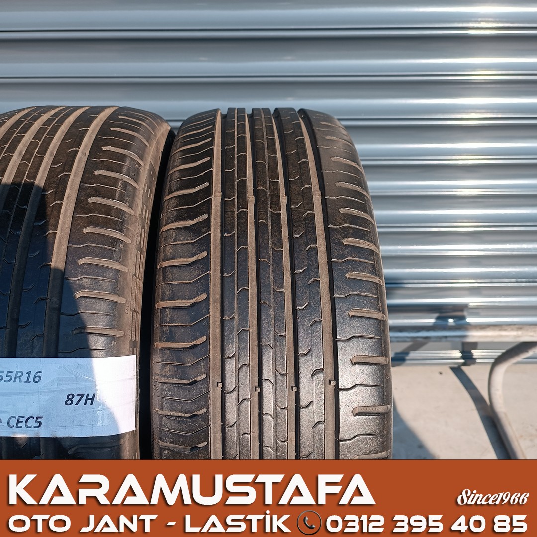 195 55 R 16 CONTINENTAL CEC5 87H * 2018 * 2 ADET * CYL6004